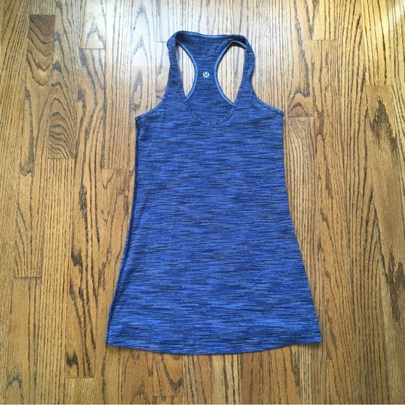 Lululemon Cool Racerback Wee Are From Space Cadet Blue. Size 4 - Picture 2 of 7